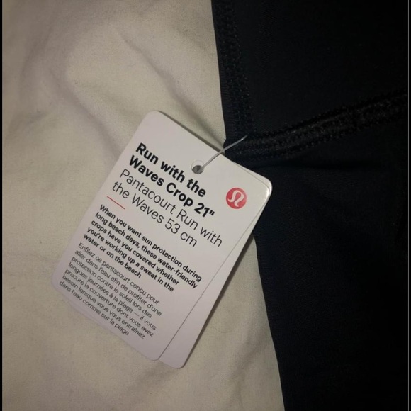 Lululemon Run with the Waves Crops 21” - Picture 4 of 5